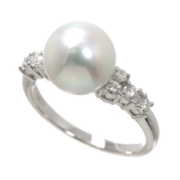 TASAKI Jewelry - TASAKI South Sea pearl 9.4mm Diamond 0.25ct Ring Platinum size6(US) 90261782